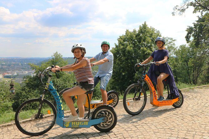Magical Prague City Tour 60-min by e-Bike / e-Scooter - Key Points