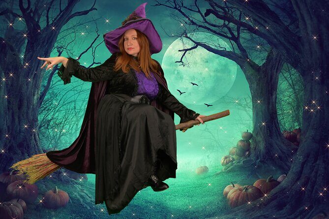 Magick Broom Costume Photography - Green Screen Technology - Authentic Traveler Perspectives