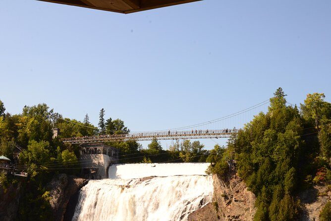 Magnificent Montmorency Falls E-Bike Tour - Reaching Montmorency Falls — The Main Event
