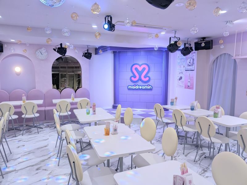Maid Cafe Experience: Maidreamin (Tokyo) - Settling in, ordering and joining the fun