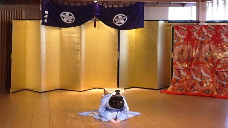 Maiko on the Noh Stage  Dance with Live Shamisen by Jikata - A Closer Look at the Maiko on the Noh Stage Experience