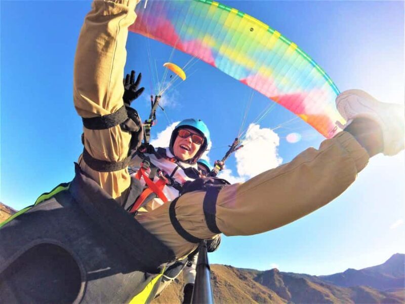 Maitencillo: Tandem paragliding flight - Key Points