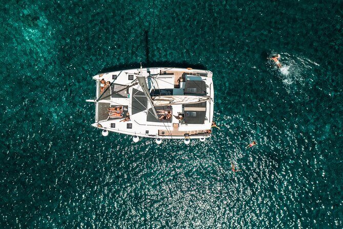 Majestic Catamaran Caldera Cruise with Snacks, Meal & Drinks - A detailed look at the Majestic Catamaran Caldera Cruise with Snacks, Meal & Drinks