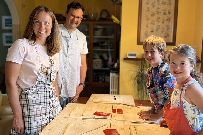 Make pasta, drink wine. Cooking class with transported included! - Frequently Asked Questions