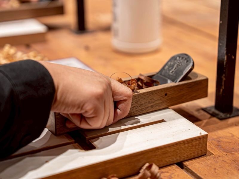 Make Your Own Chopsticks in a 95yo Historic Shinsaibashi Home - Choosing wood and shaping chopsticks