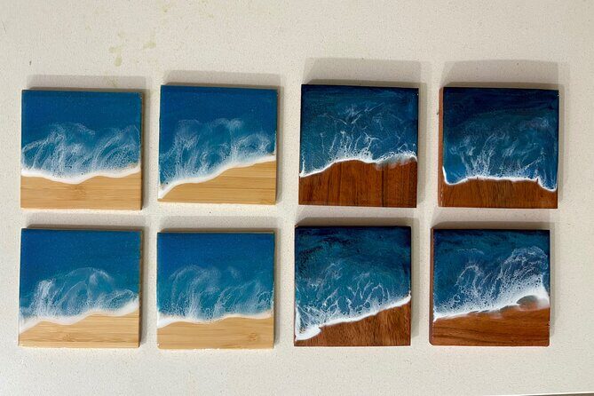 Make Your Own Maui Souvenir: Ocean Resin Coaster Class - An In-Depth Look at the Maui Resin Coaster Class