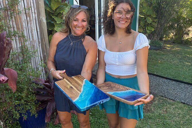 Make Your Own Maui Souvenir: Ocean Resin Coaster Class - FAQ