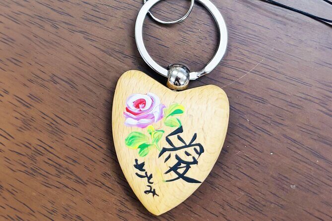 Making Tall Paint Keychains with Kanji Writing in Hyogo - Key Points
