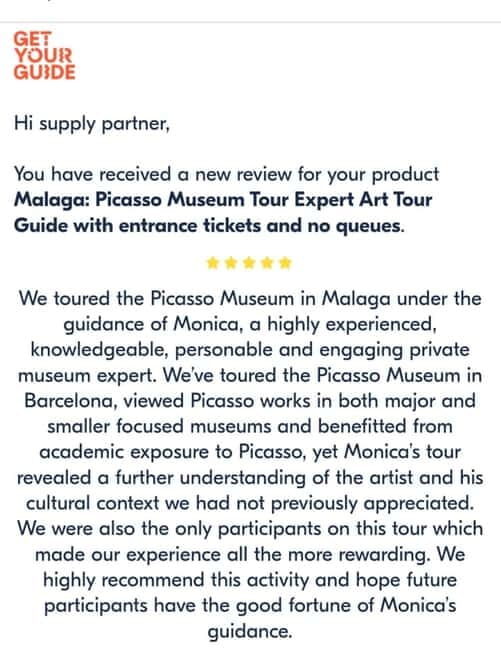 Malaga: Picasso Museum Tour with Expert Art Tour Guide for small groups - Final Thoughts