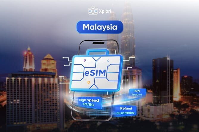 Malaysia eSIM (1 to 30 days. Up to 60GB of Data) - The Details of the Malaysia eSIM Experience