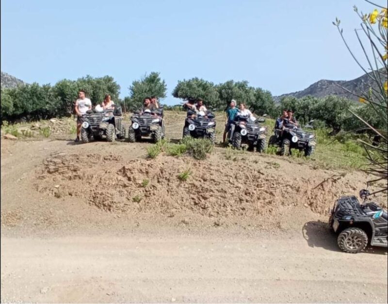 Malia:Afternoon Quad Safari Tour Lunch Hotel Pickup Drop-off - Key Points