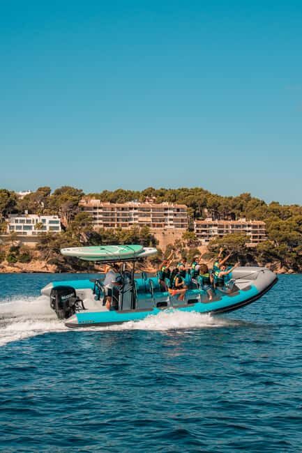 Mallorca: 2h speedboat tour, visit caves, cliffs and snorkel - Key Points