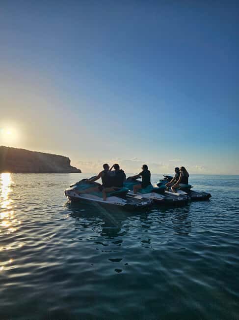MALLORCA: CALA D'OR JET SKI TOUR, SUNRISE OR SUNSET - Key Points