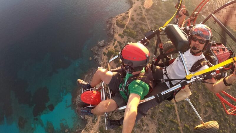Mallorca: Paratrike Flight with Acrobatics and Engine Stop - Key Points