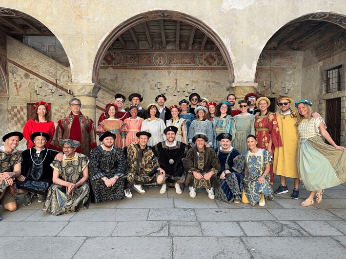 Malpaga Castle guided tour with period dresses - Key Points