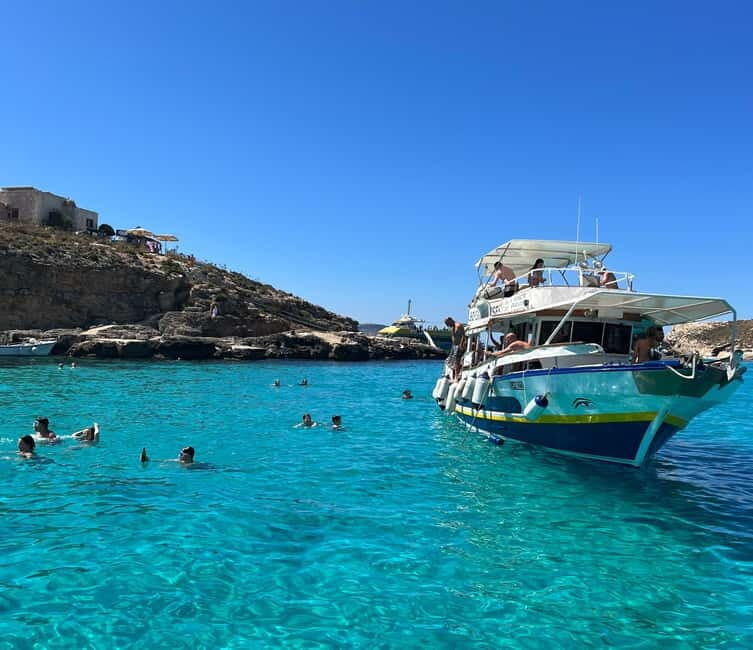 Malta: Comino, Blue & Crystal Lagoon, Gozo & Seacaves - Key Points