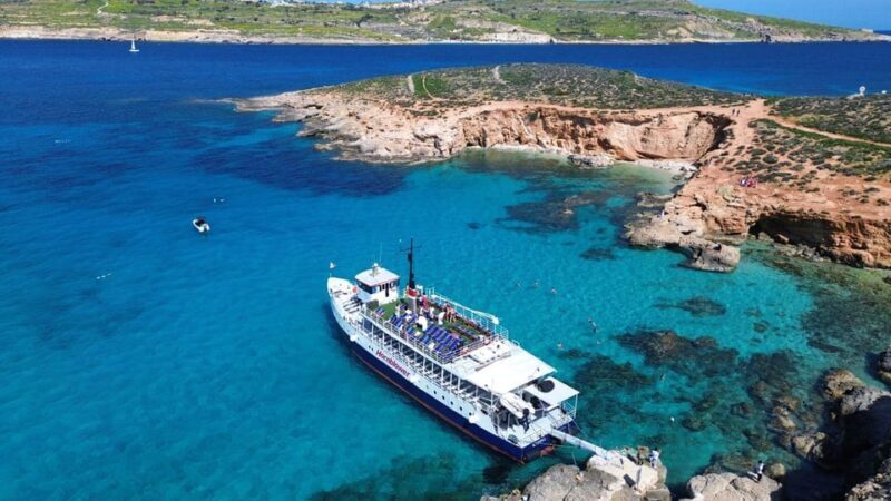 Malta: Comino, Blue Lagoon, Crystal Lagoon & Caves Cruise - Key Points