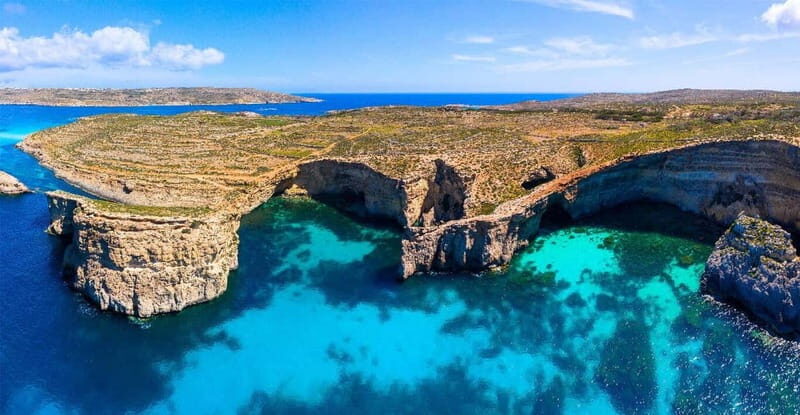 Malta: Comino+ Santa Maria Bay, Blue Lagoon + Seacaves tour - An Authentic Look at Malta’s Coastal Treasures