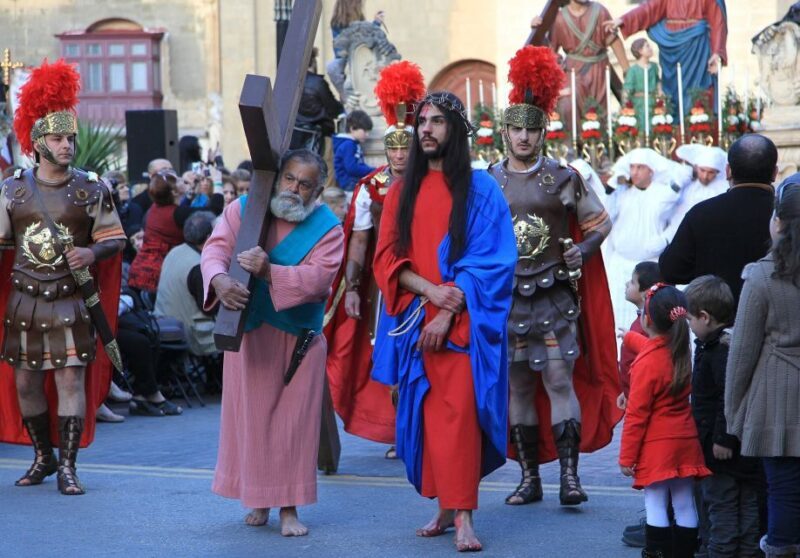 Malta: Good Friday Afternoon Procession with Transportation - Key Points