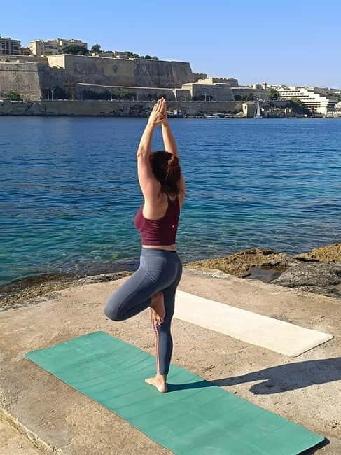 Malta: Private Yoga class close the Sea - Key Points
