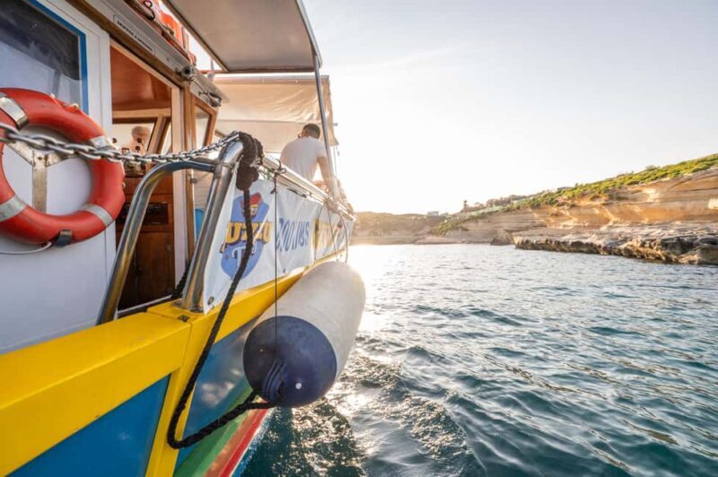 Malta: Sunset Boat Tour to St. Peters Pool and South Coast - A Detailed Look at the Experience