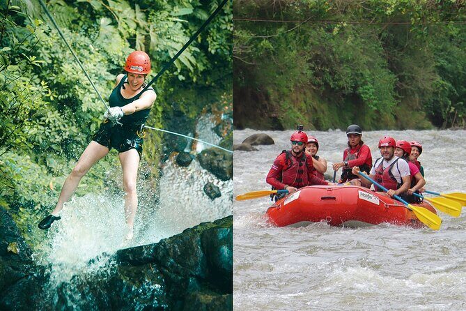 Mambo Combo Canyoning and Rafting near the Arenal Volcano - Key Points