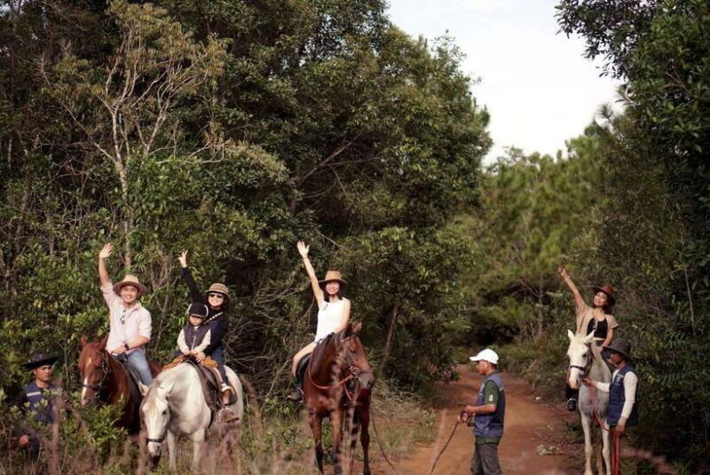 Mang Den: Horse Riding Tour with Drinks & Pickup - Frequently Asked Questions
