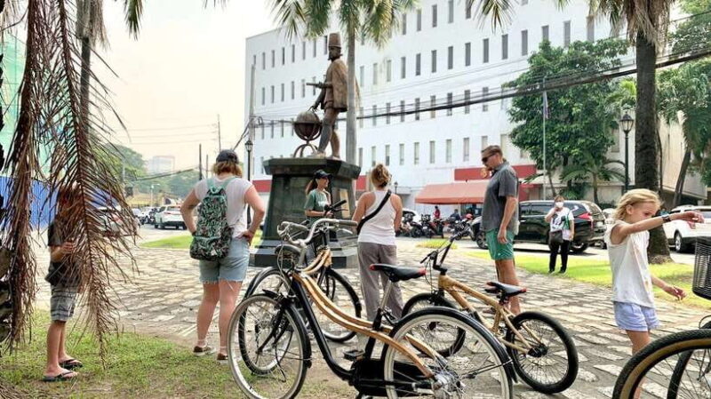 Manila: Guided Sunset Bamboo Bike Tour in Intramuros - Exploring Manilas Intramuros on Bamboo