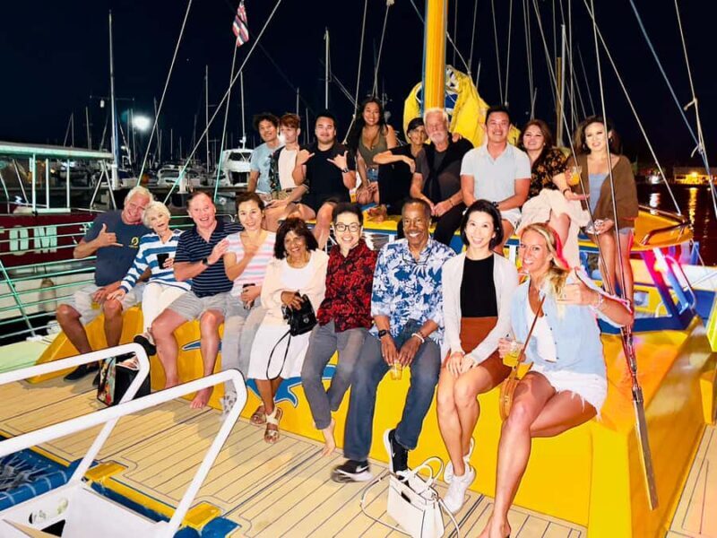 Manu Kai Catamaran Honolulu Cocktail Sunset Sail - Experience the Manu Kai Catamaran Honolulu Cocktail Sunset Sail