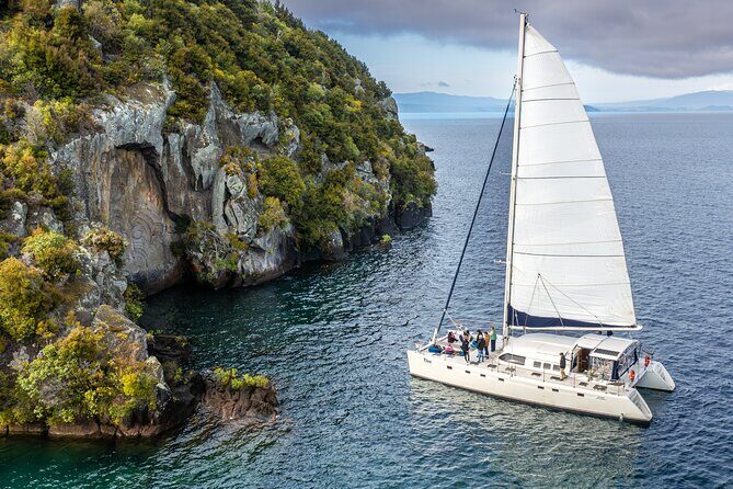 Maori Rock Carvings - Taupo Sailing Adventures -Tiua - The Maori Rock Carvings: A Waterborne Wonder