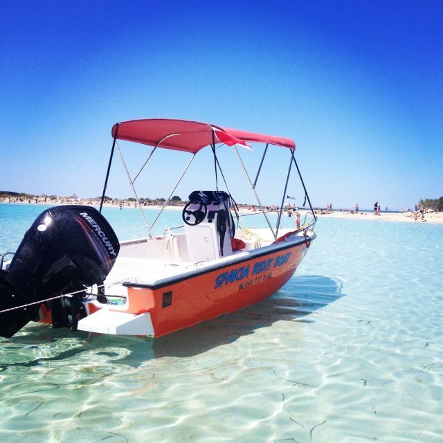 Marathi: Private Boat Rental - Discovering Crete’s Coastline from Marathi Bay