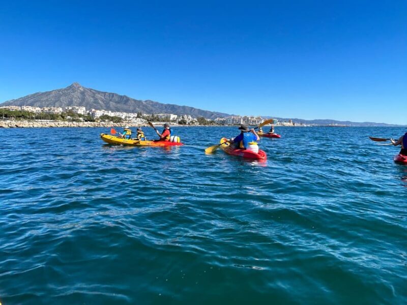 Marbella: Guided Kayak Tour in Puerto Banús - FAQ