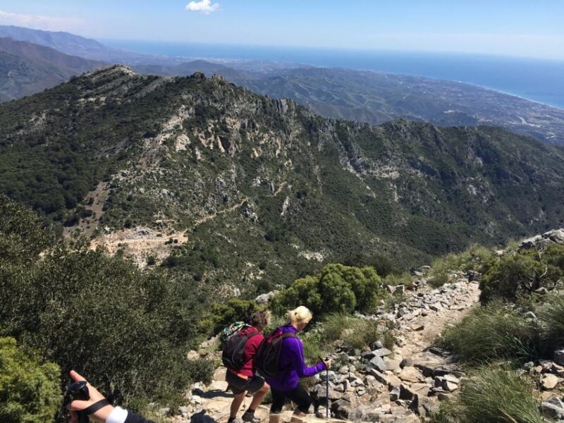 Marbella: "La Concha" mountain tour including snack and drink - The Adventure Continues: The Final, Strenuous Climb