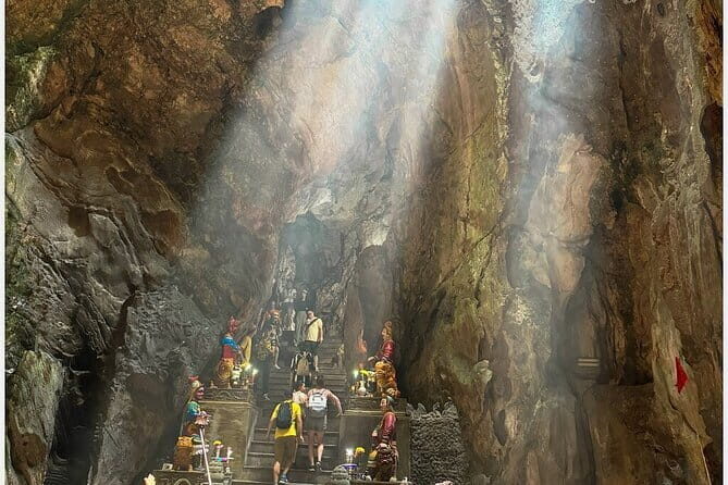 Marble Mountains-Am Phu Cave -Lady Buddha Sunset Small Group Tour - Key Points