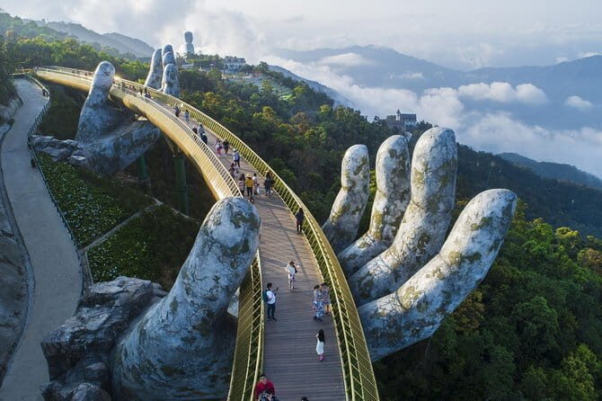 Marble Mountains and Ba Na Hills (Golden Bridge) full day tour - Authentic Experiences and Authentic Ease