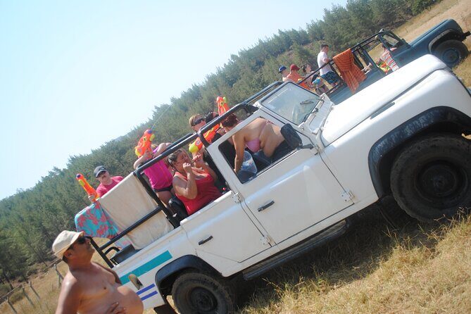 Marmaris & Icmeler Jeep Safari w/Water Fight, Colour & Foam Party - The Fun Factor: Water Fights and Color Parties