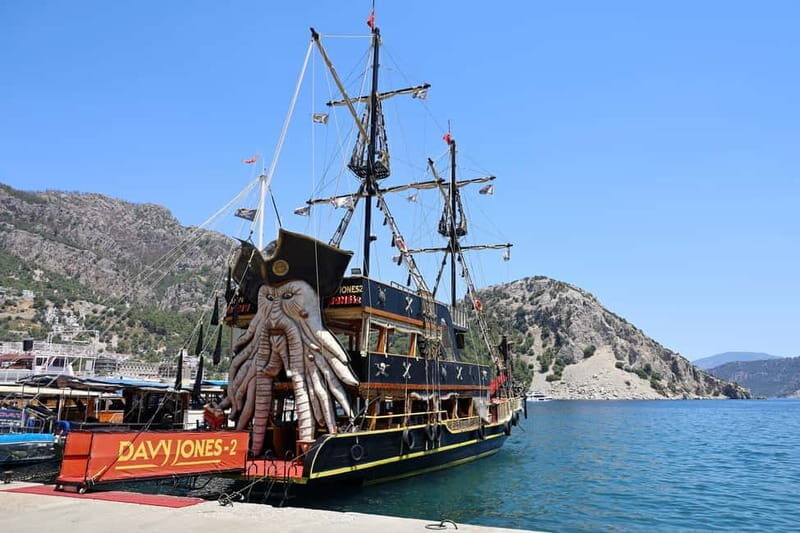 Marmaris: Pirate Boat Trip with Meal, Drinks and Transfer - Key Points