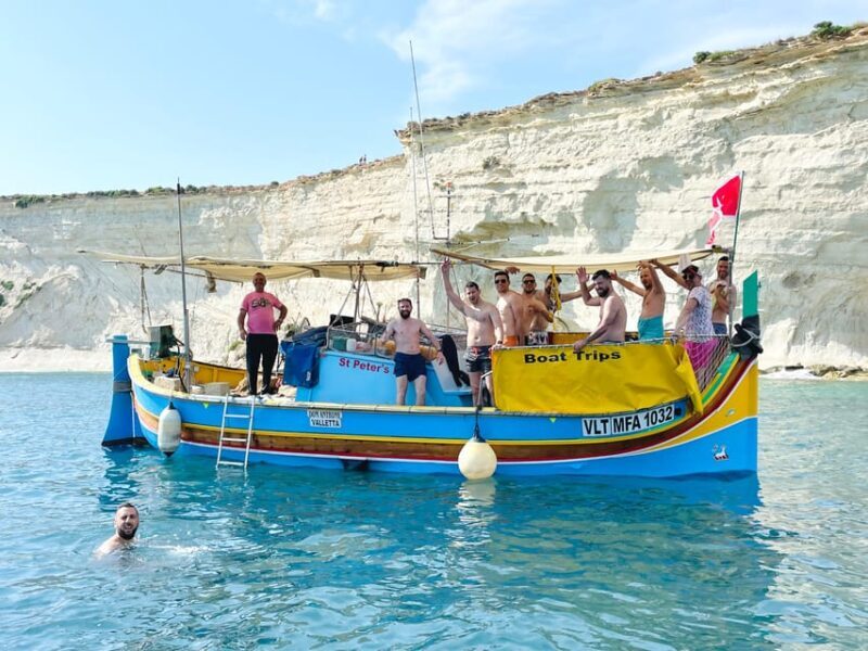 Marsaxlokk: Boat Trip to St Peters Pool - Exploring Malta’s Southern Coast by Boat