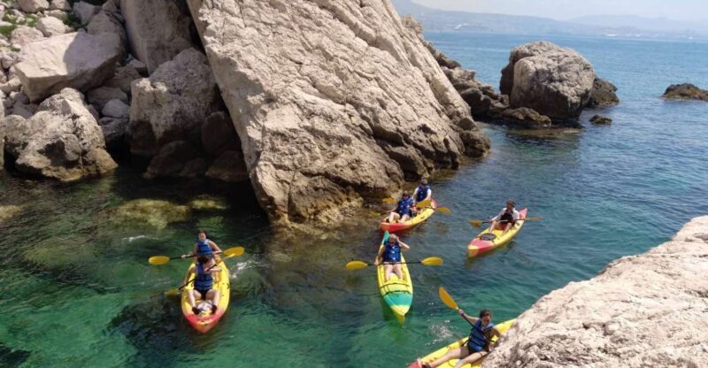 Marseille: Côte Bleue Calanques Half-Day Kayak Tour - Key Points