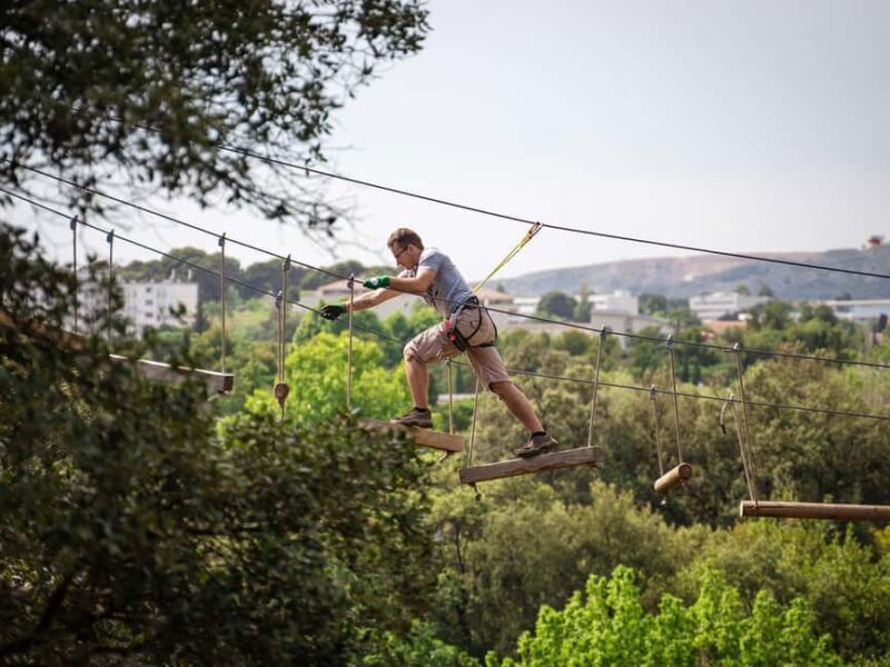 Marseille: Ecopark Adventures Treetop Adventure - An Authentic Adventure in the Heights of Marseille