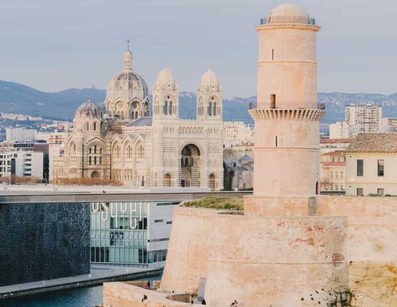 Marseille: Mucem Fast-Track Ticket & Le Panier Audio Tour - Key Points