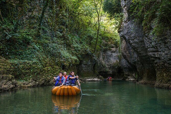 Martvili Canyon & Prometheus Cave Group Tour from Kutaisi - Key Points
