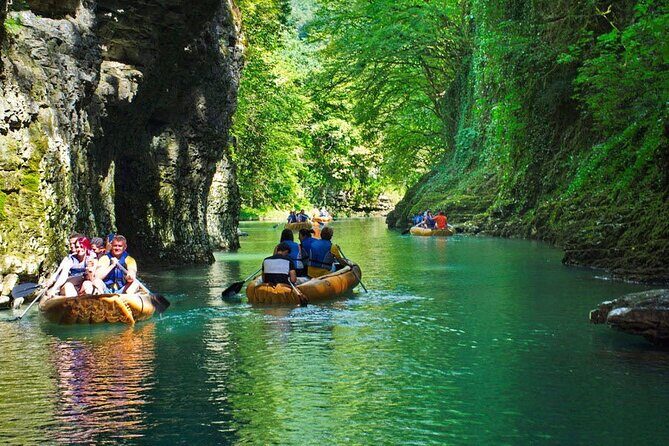 Martvili Canyon & Prometheus Caves Private Day Tour from Tbilisi - Key Points