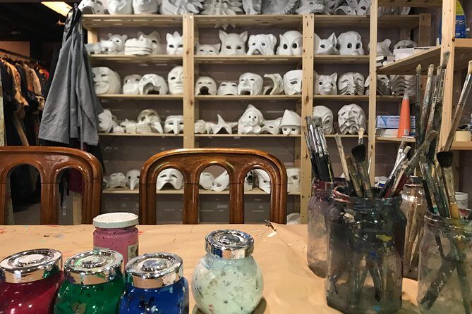 Mask Workshop - Paint Your Own Venetian Mask in Venice, Italy - A Practical Look at the Venetian Mask Workshop