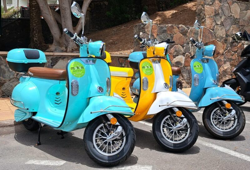 Maspalomas and Las Palmas: electric vintage scooter for rent - Itinerary and Highlights