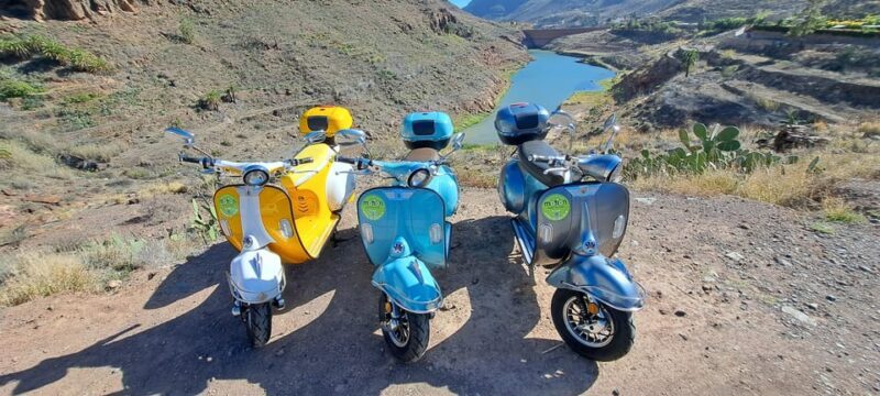 Maspalomas: tour of the Ayagaures on old electric scooters - Key Points