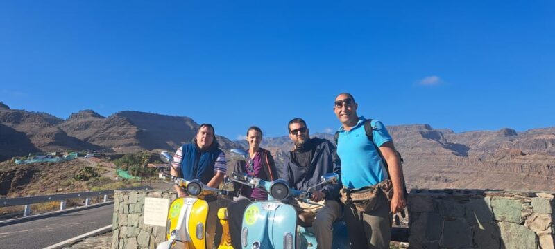 Maspalomas: tour of the Ayagaures on old electric scooters - An Overview of the Experience
