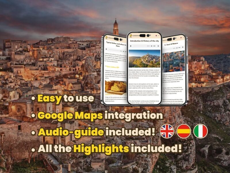 Matera: Digital guide made with a Local guide for your tour - Who Should Consider This Tour?