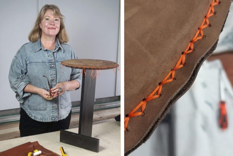 Matosinhos, Porto: Leather Side-Table Workshop - 11 Dec 2024 - The Value of the Experience