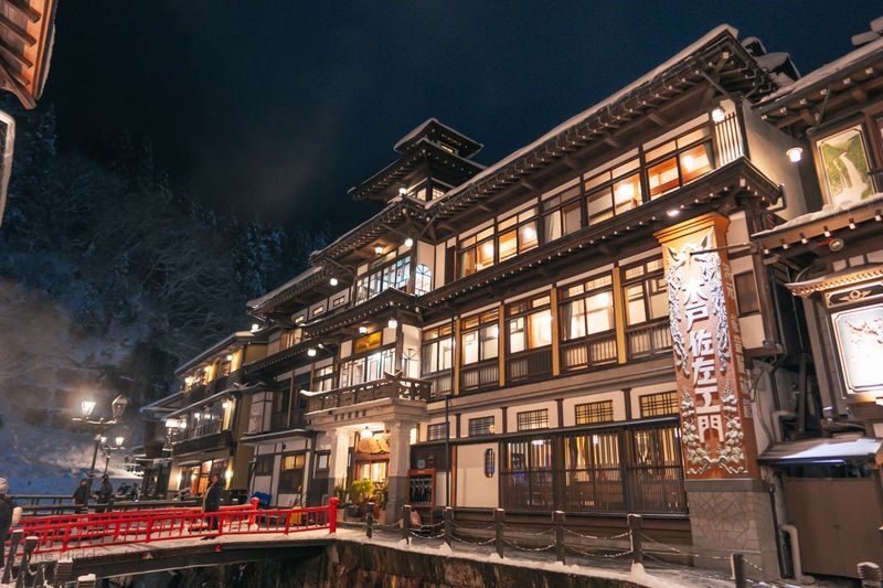 Matsushima & Ginzan Onsen One Day Tour From Sendai - Ginzan Onsen: wooden inns and winter light